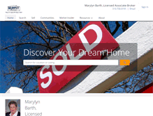 Tablet Screenshot of mbarth.shawnmurphyrealestate.com